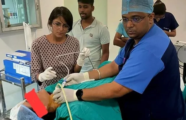 interventional radiologist